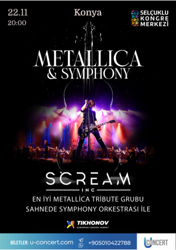 METALLICA SYMPHONY. SCREAM INC.